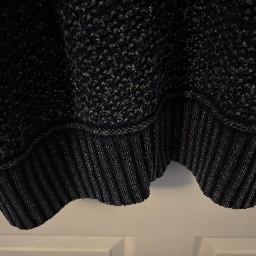 Lucky Brand Blue Oversized Knit Cardigan - Picture 10 of 16